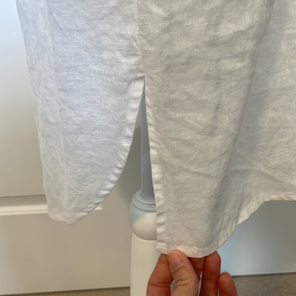 Vineyard Vines Linen Cover Up size XS - Picture 5 of 6